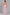 Sculp flare leg gym jumpsuit in baby pink, detail view