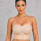 Sculp Strapless Front Closure Wireless Push-Up Bra
