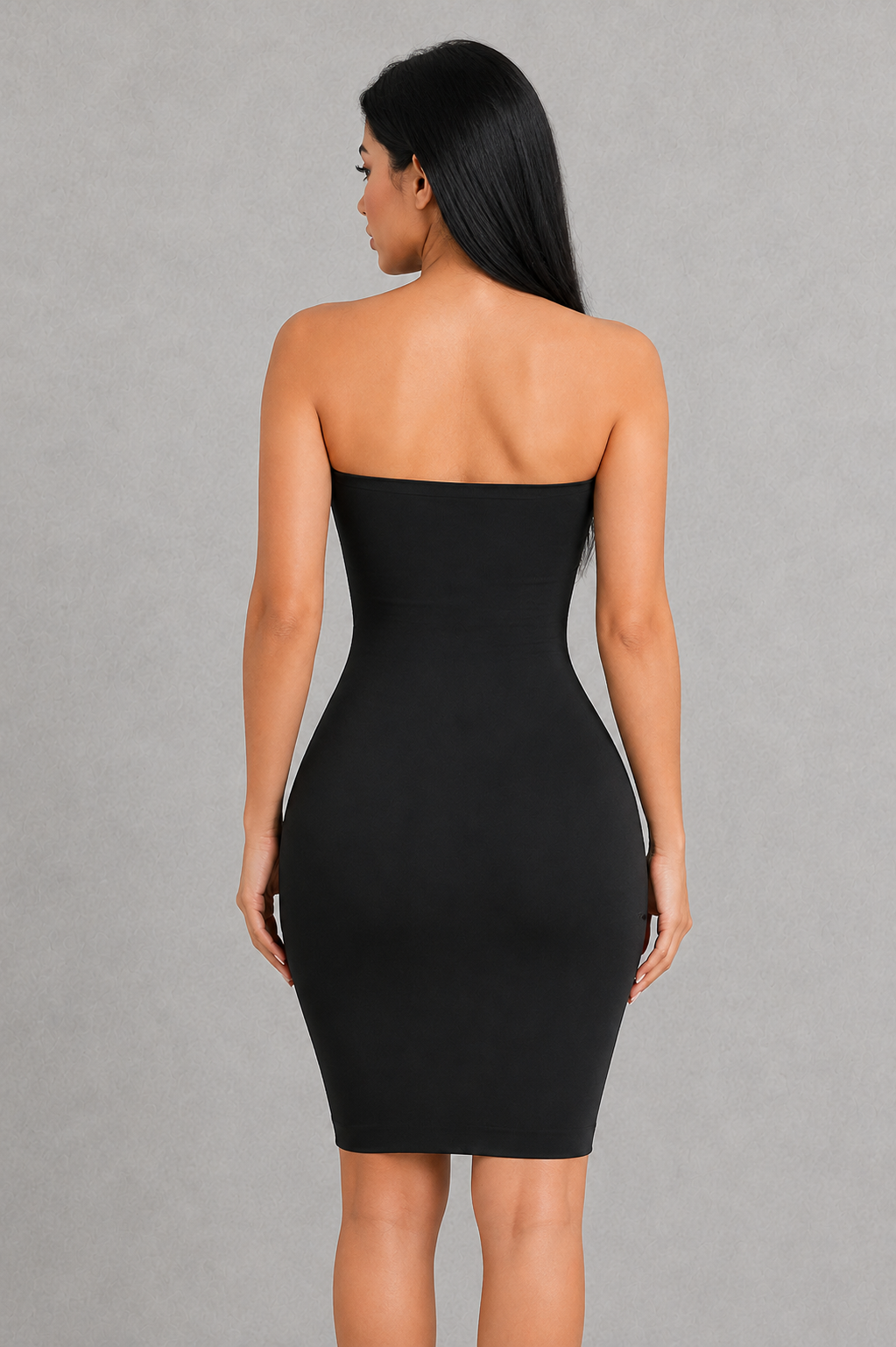 Sculp Strapless Shaping Slip Dress with Removable Straps