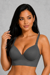 SculpStore Full Coverage Shaping Bra | Deep Cup Wireless Support