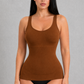 Sculp 2-in-1 Tummy Control Shapewear Cami Top with Built-In Padded Bra