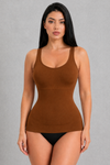 Sculp 2-in-1 Tummy Control Shapewear Cami Top with Built-In Padded Bra