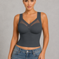 Sculp Crisscross Mesh Wireless Tank Bra