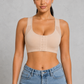 SculpStore Compression Bra - Post Surgery Front Closure Wireless Recovery Bra
