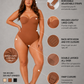 SculpStore Strapless Shapewear Bodysuit - Tummy Control Seamless Body Shaper with Detachable Straps
