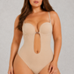 SculpStore Seamless Shapewear Bodysuit - Tummy Control Body Shaper with Built-In Bra