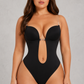 SculpStore Seamless Shapewear Bodysuit - Tummy Control Body Shaper with Built-In Bra