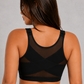 SculpStore Compression Bra - Post Surgery Front Closure Wireless Recovery Bra