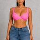 SculpStore Seamless Plunge Bra - Underwired T-Shirt Bra, Full Support