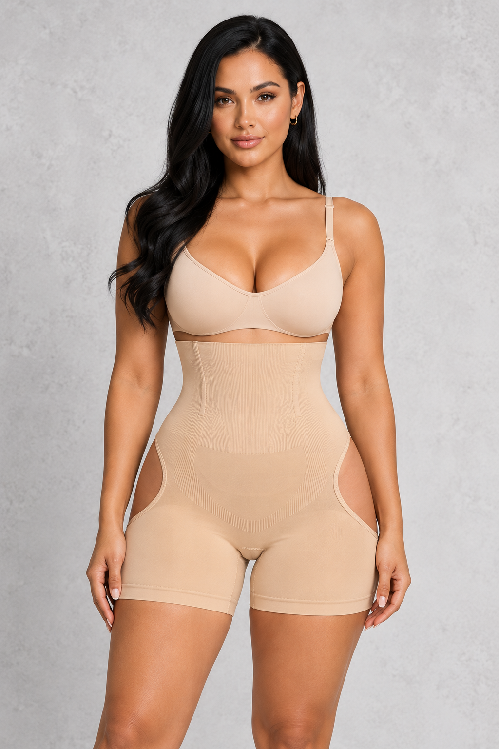 Sculp High-Waisted Tummy Control Butt & Hip Enhancer Shaping Shorts