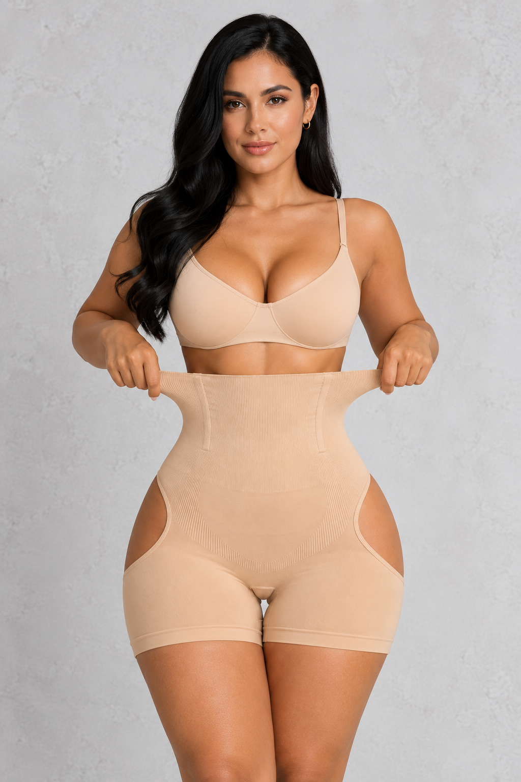 Sculp High-Waisted Tummy Control Butt & Hip Enhancer Shaping Shorts