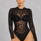 Sculp Leopard Print Long Sleeve Bodysuit
