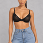 Sculp Sheer Mesh Balconette Support Bra