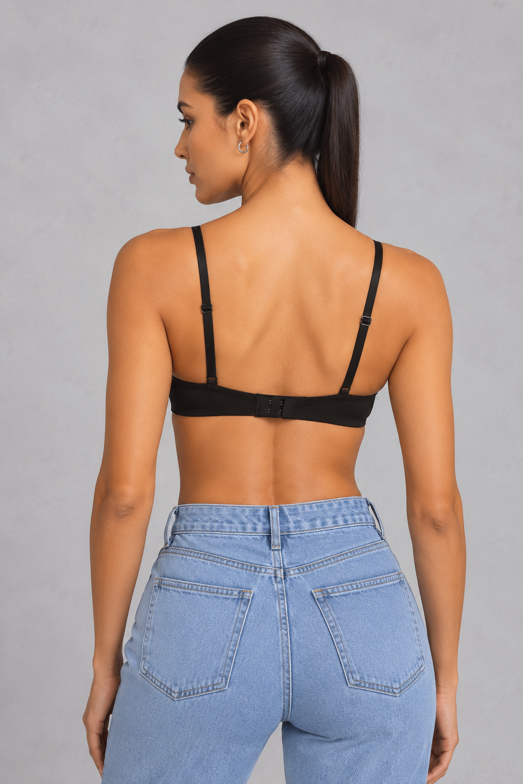 Sculp Sheer Mesh Balconette Support Bra