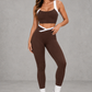 Sculp Cross Back Sports Bra & Scrunch Bum Leggings Set – image 6