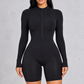 Sculp Seamless Mock Neck Shaping Bodysuit - Built-In Bra Tummy Control