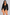 Sculp Hooded Long Sleeve Bodysuit in Black, front view