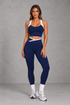 Sculp Cross Back Sports Bra & Scrunch Bum Leggings Set – image 3