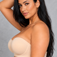 Sculp Strapless Invisible Push-Up Bra – Wireless, Anti-Slip Grip