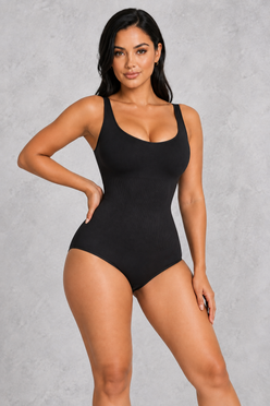 Sculp Scoop Neck Bodysuit – Seamless & Sleeveless