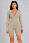 Sculp Seamless Mock Neck Shaping Bodysuit - Built-In Bra Tummy Control