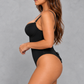 Sculp Lace-Up Back Corset Bodysuit – Seamless Tank, Waist Cinching
