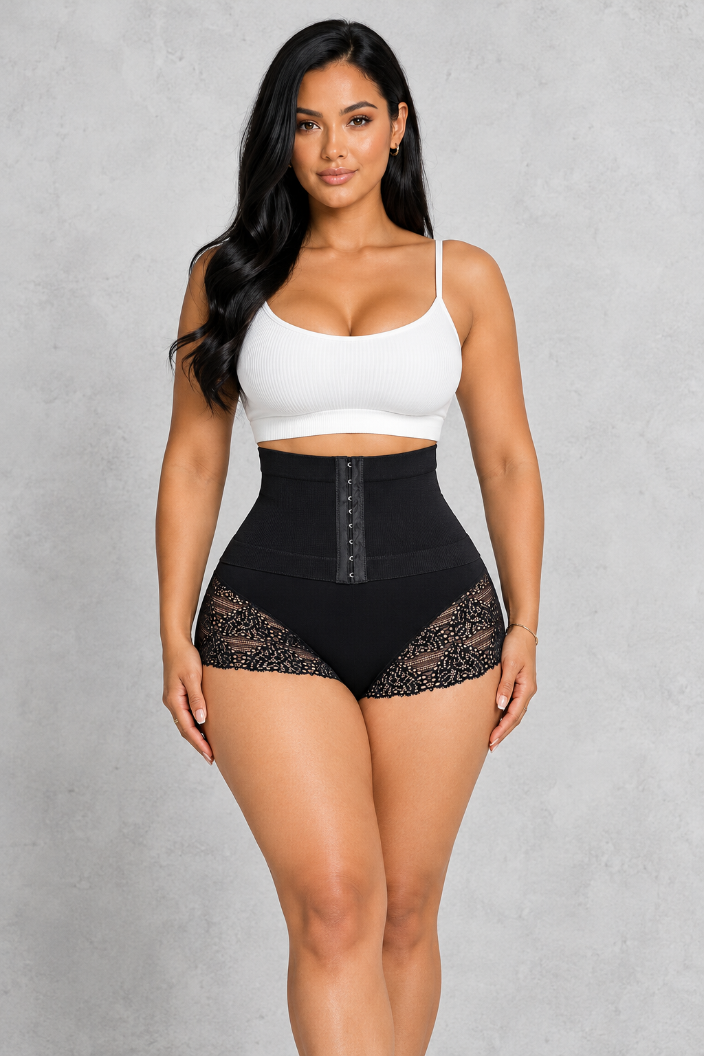 Sculp High-Waisted Tummy Control Knickers – Front Closure Shapewear