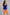 Sculp Strapless Velvet Shaping Bodysuit in Blue, front view
