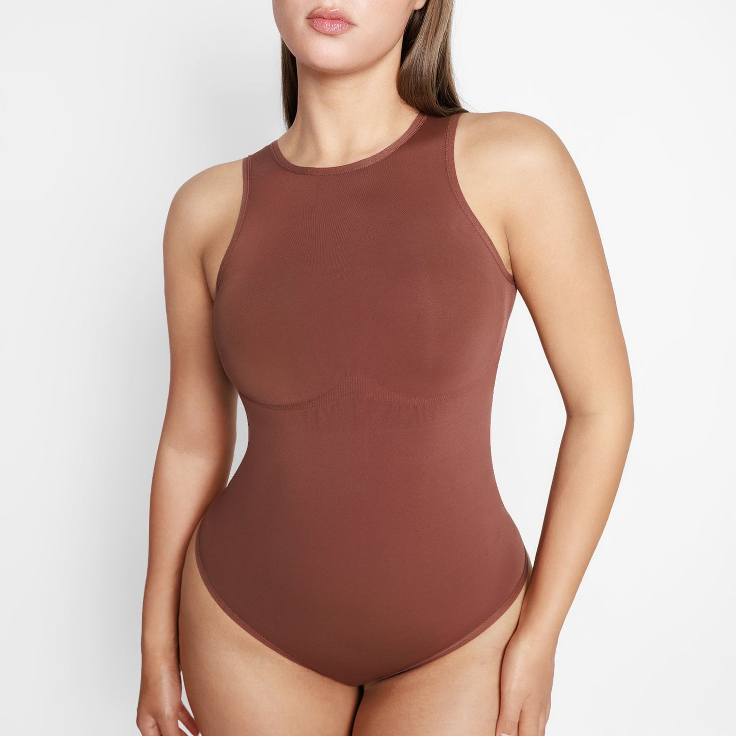 Sculp™ High Neck Seamless Sculpting Bodysuit