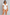 Sculp Ribbed V-Neck Bodysuit – White, front view