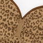 Sculp Seamless Leopard Bra - Wireless Double-Layer Support Bra