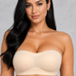 Sculp Strapless Invisible Push-Up Bra – Wireless, Anti-Slip Grip