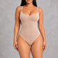 Sculp Seamless Shapewear Bodysuit in Nude – front view, full length