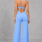 Sculp Cross-Back Wide Leg Yoga Jumpsuit – image 8