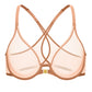 Sculp Deep V Front Closure Lace Mesh Bra