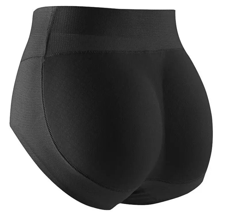 High-waisted padded bum and hip enhancer knickers