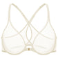Sculp Deep V Front Closure Lace Mesh Bra