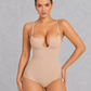 Sculp Deep V Backless Push-Up Waist-Shaping Bodysuit