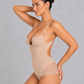 Sculp Deep V Backless Push-Up Waist-Shaping Bodysuit