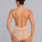 Sculp Deep V Backless Push-Up Waist-Shaping Bodysuit