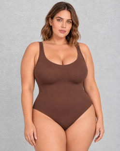 Sculp Plus-Size Tummy-Control Butt-Lifting Shapewear Bodysuit