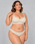 Sculp Seamless Light Support Bralette in Nude