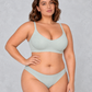 Sculp Seamless Light Support Bralette in Grey