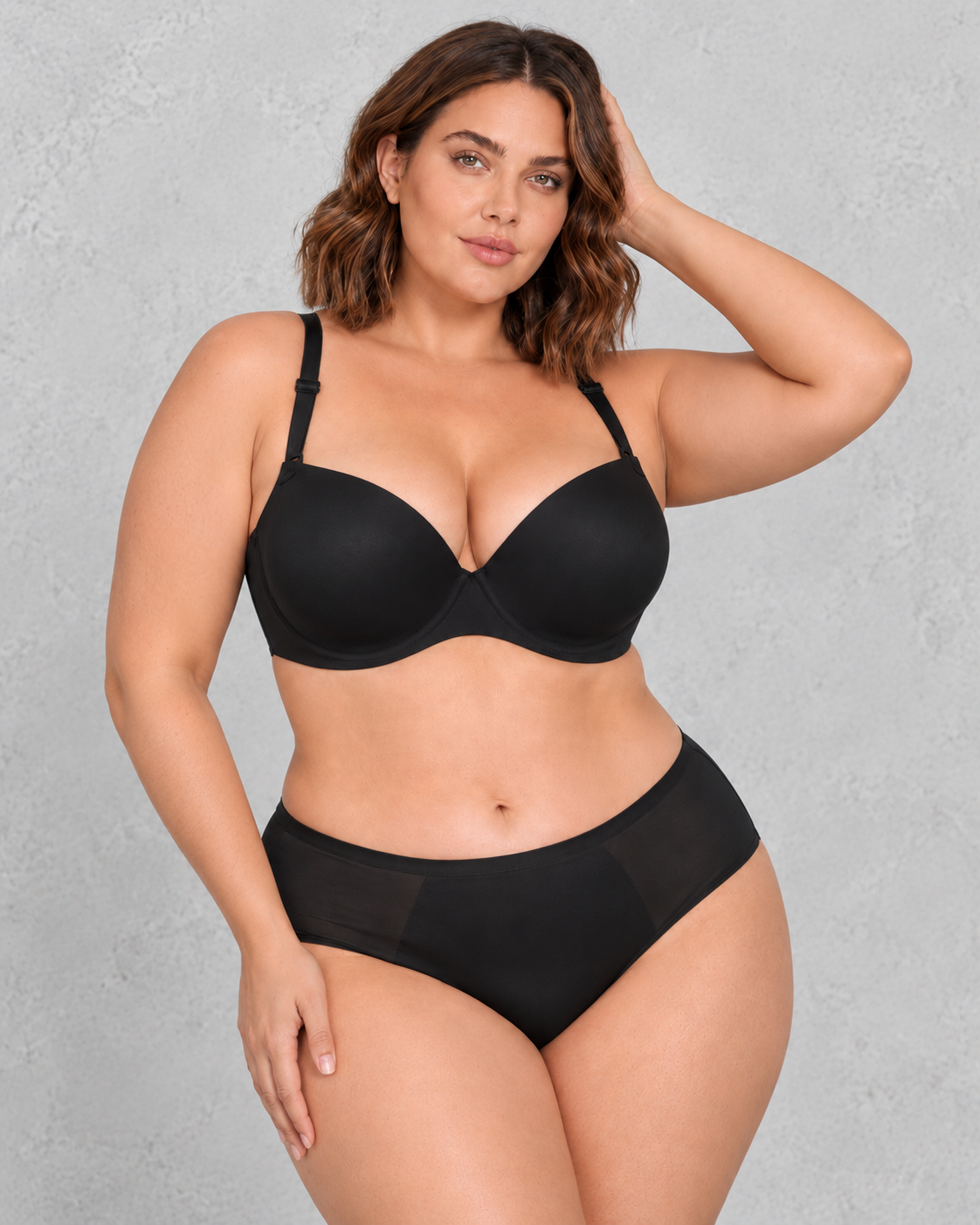 Sculp Seamless Non-Wired Push-Up Support Bra