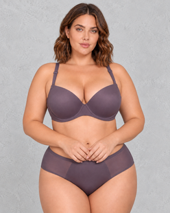 Sculp Seamless Non-Wired Push-Up Support Bra