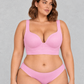Sculp Padded Push-Up Sports Bra in Pink