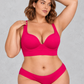Sculp Padded Push-Up Sports Bra in Hot Pink