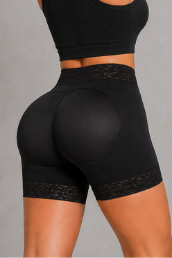 Sculp Butt Lifting Shaping Shorts - High Waist Tummy Control Shapewear