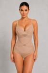 Sculp Tummy Control Shapewear Bodysuit - Cross Waist Bum Lift Shaper