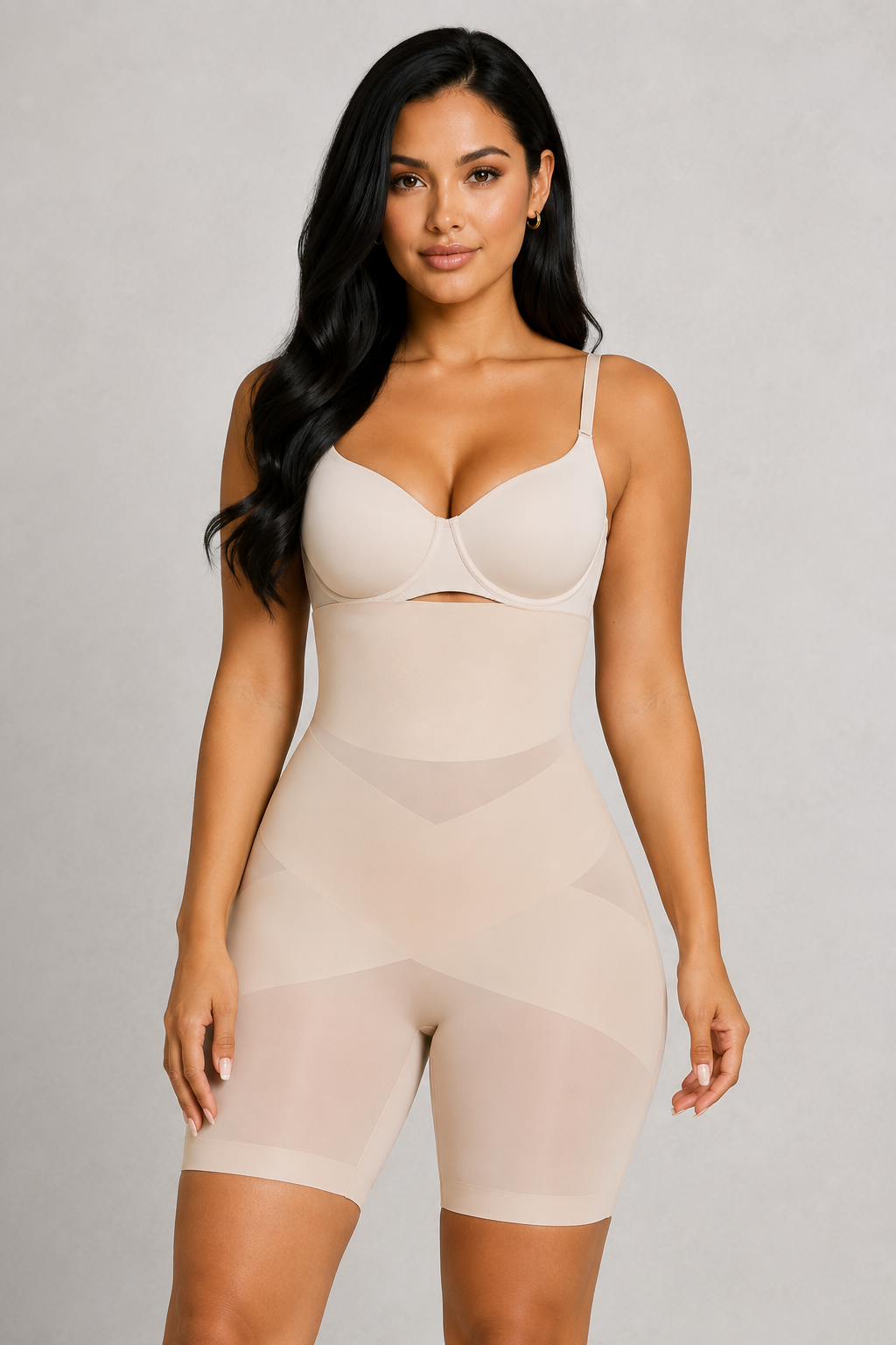 Sculp High-Waist Tummy Control & Bum Lift Shapewear Shorts
